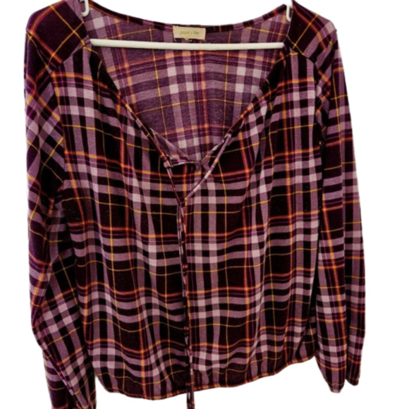 4 for $20 Women's Shirt with Elastic Waist and Sleeve Bottoms - Picture 1 of 9